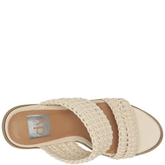 DV DOLCE VITA WOMENS ROZIE HEELED SANDAL, IVORY, 9 US - Picture 6 of 6